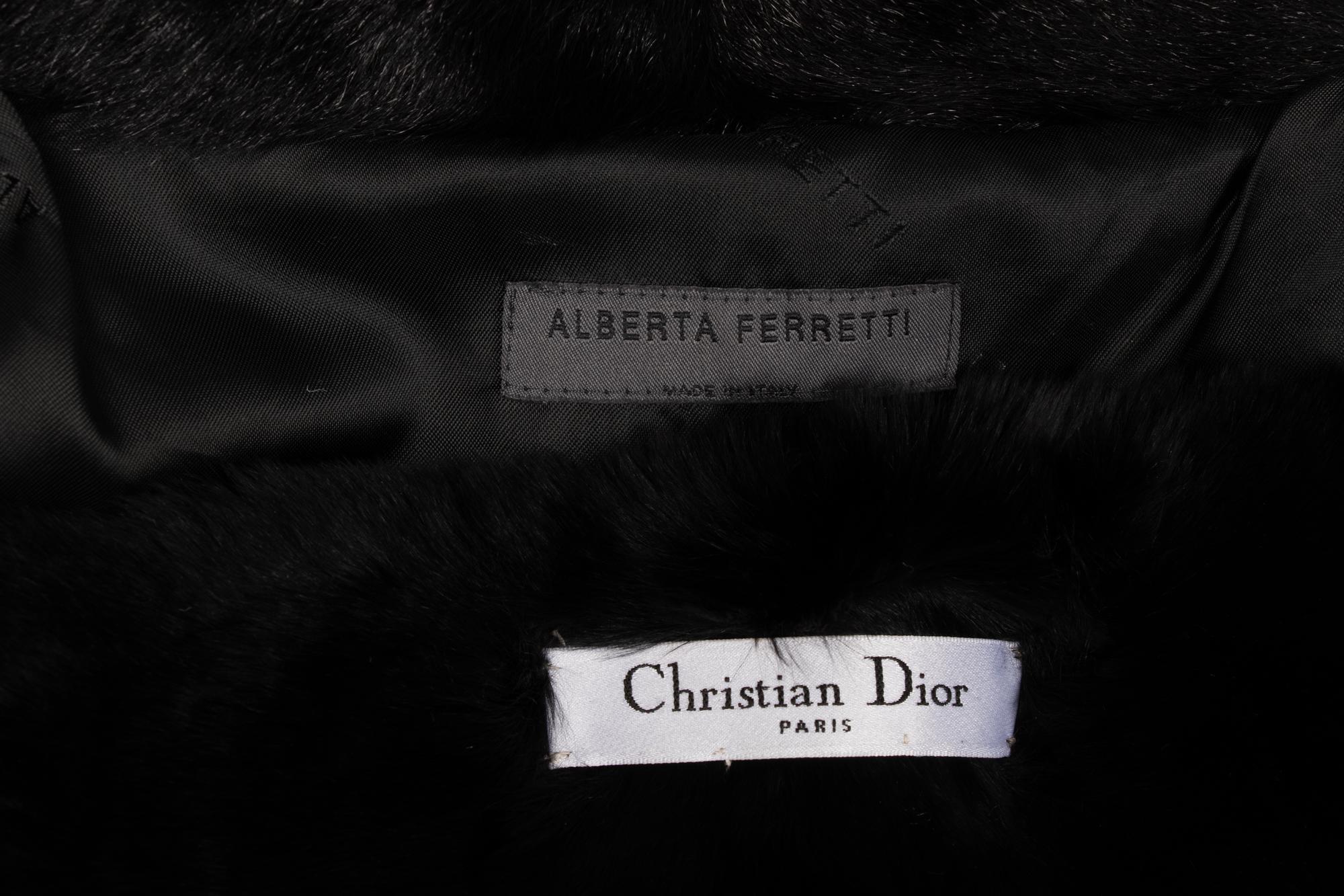Alberta Ferretti Jacket and Christian Dior Scarf