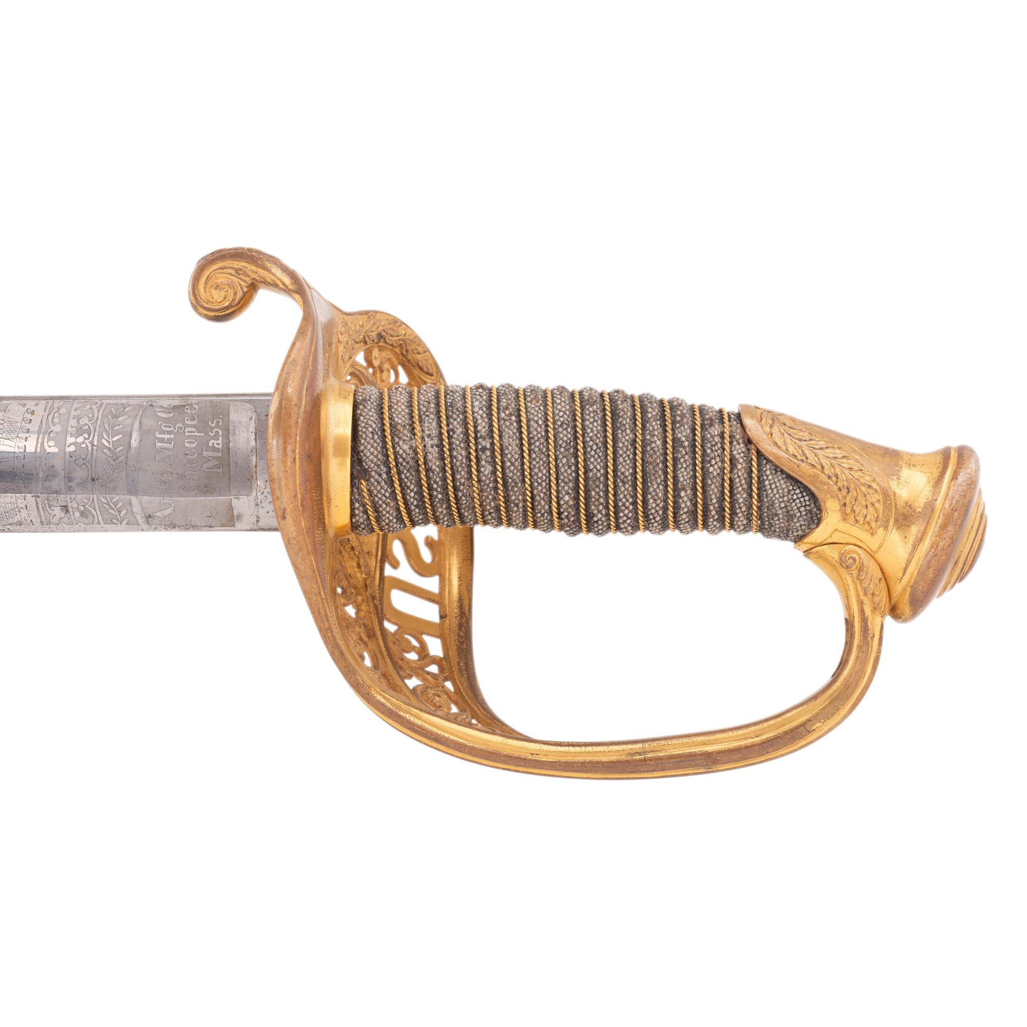 US Model 1850 Staff & Field Officers Sword by Ames