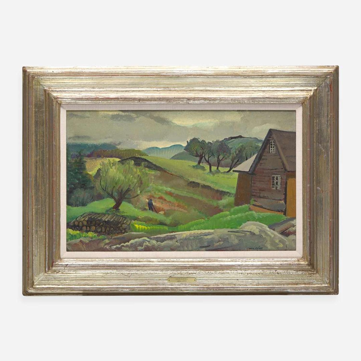 Leon Kroll (American, 1884–1975) Pastoral Farming