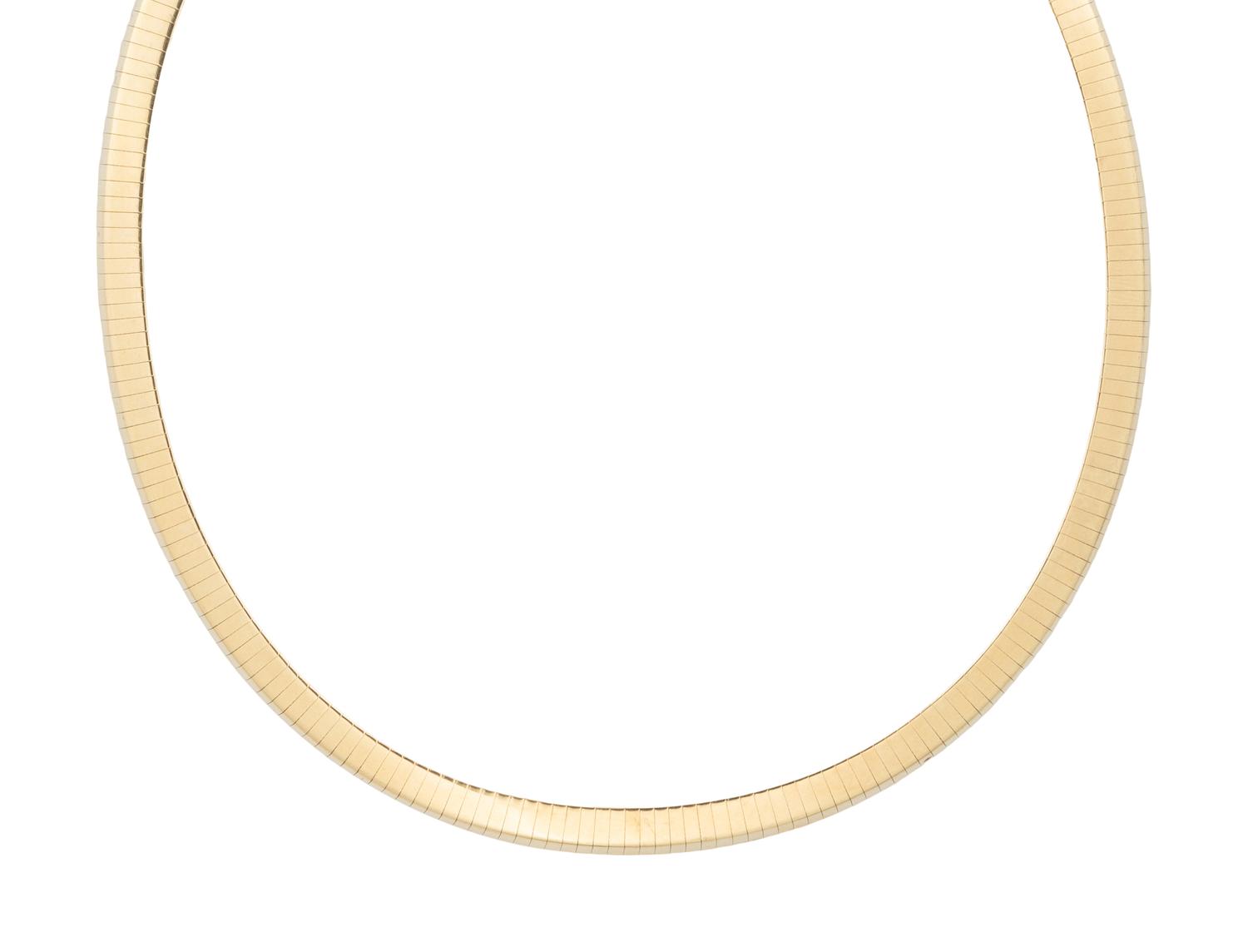 YELLOW GOLD NECKLACE