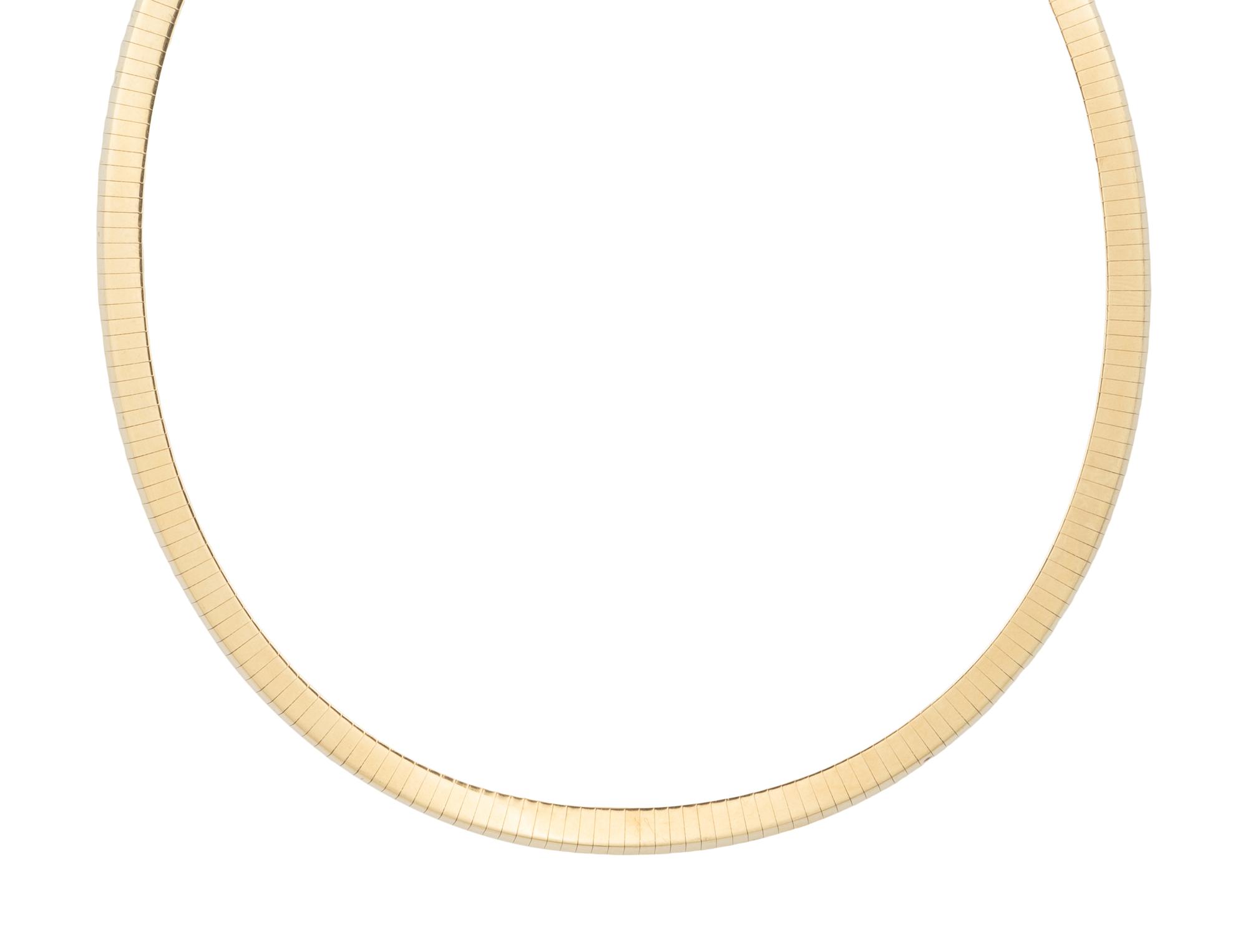 YELLOW GOLD NECKLACE