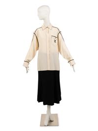 Chanel Shirt and Skirt, 1980-90s