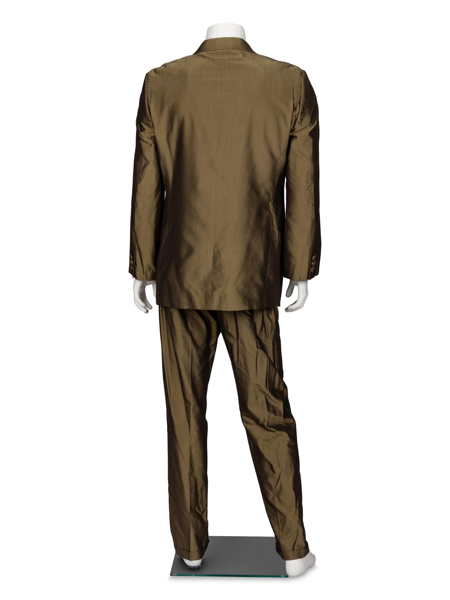 Dolce & Gabbana, Three-Piece Shot Silk Suit
