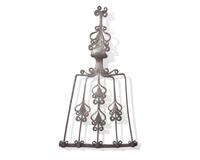 A Wrought Iron Gridiron, French or Flemish, 18th Century