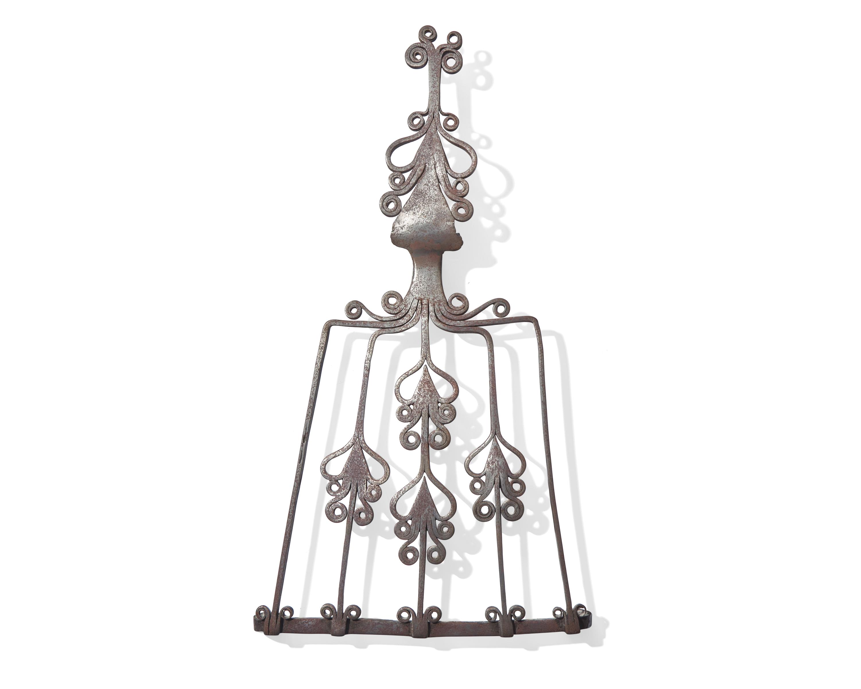 A Wrought Iron Gridiron, French or Flemish, 18th Century