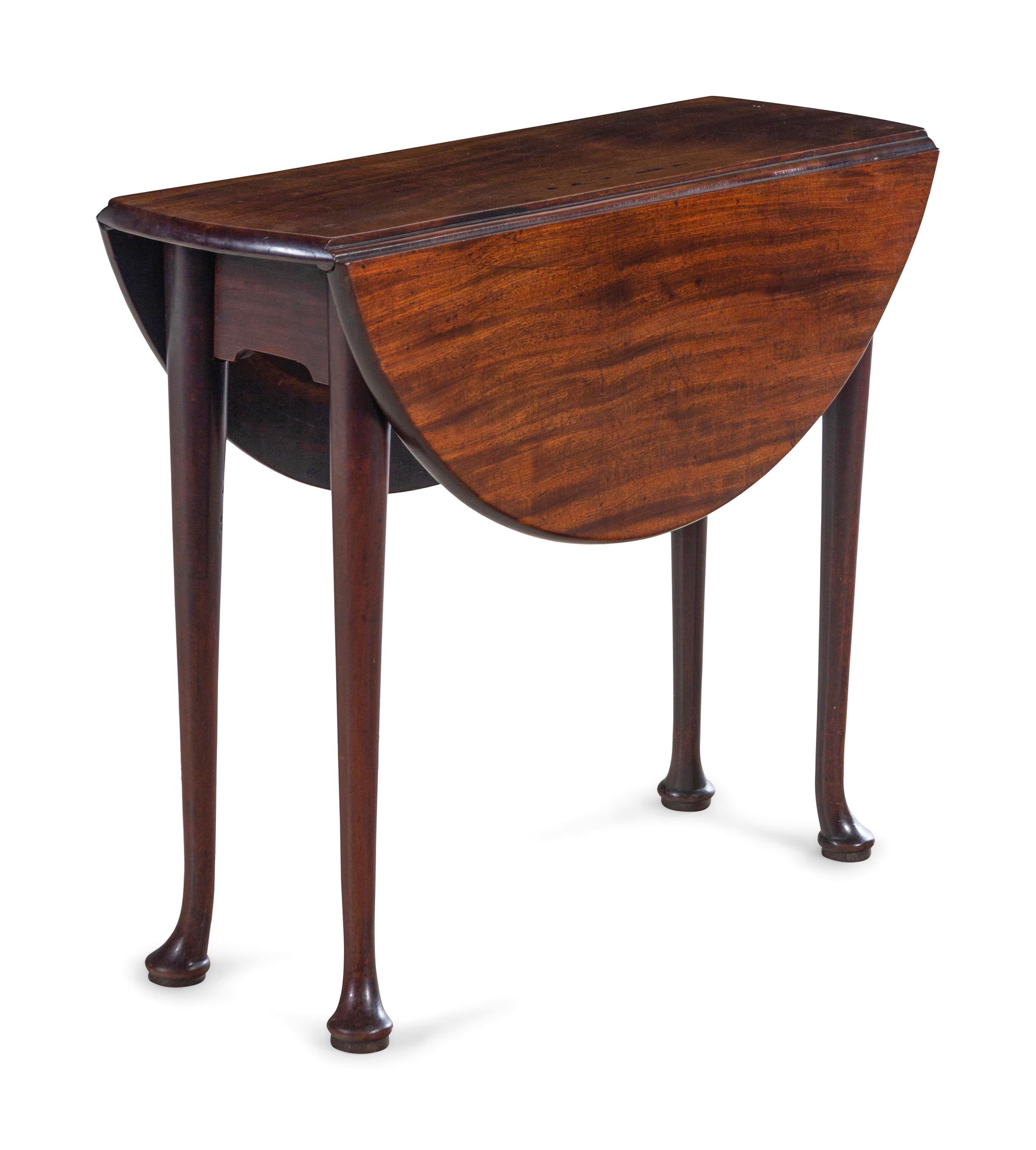 A George III Style Mahogany Drop Leaf Table