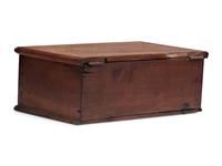 A Rare William and Mary Vine and Berry Inlaid Walnut Document Box