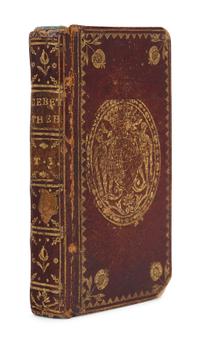 [MINIATURE BOOK]. -- [ROOSEVELT, Franklin D. (1882-1945), his copy]. EPICTETUS (ca 50-135). -- SNECANUS, Johannes Daniel (ca 1580-1655). Epicteti Enchiridion, et Cebetis Tabula. Rotterdam: Arnoldi Leers, 1654.