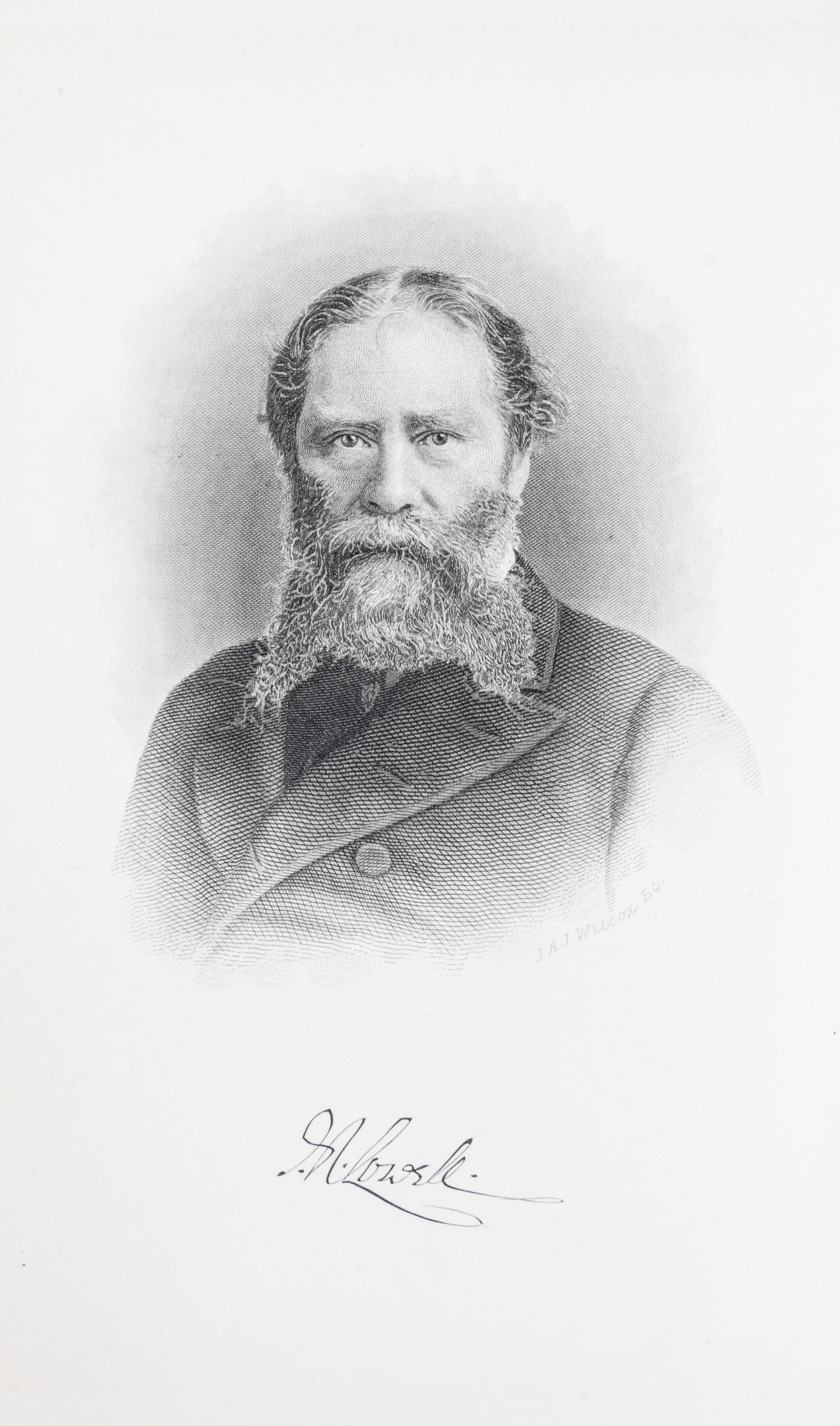 (SANGORSKI) LOWELL, JAMES. The Writings. London, 1890. 10 vols.