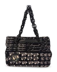 Chanel Printed Canvas Tote Bag, 2005-06