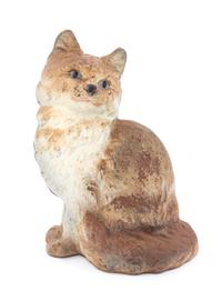 A Cast Iron Doorstop Height 6 inches.