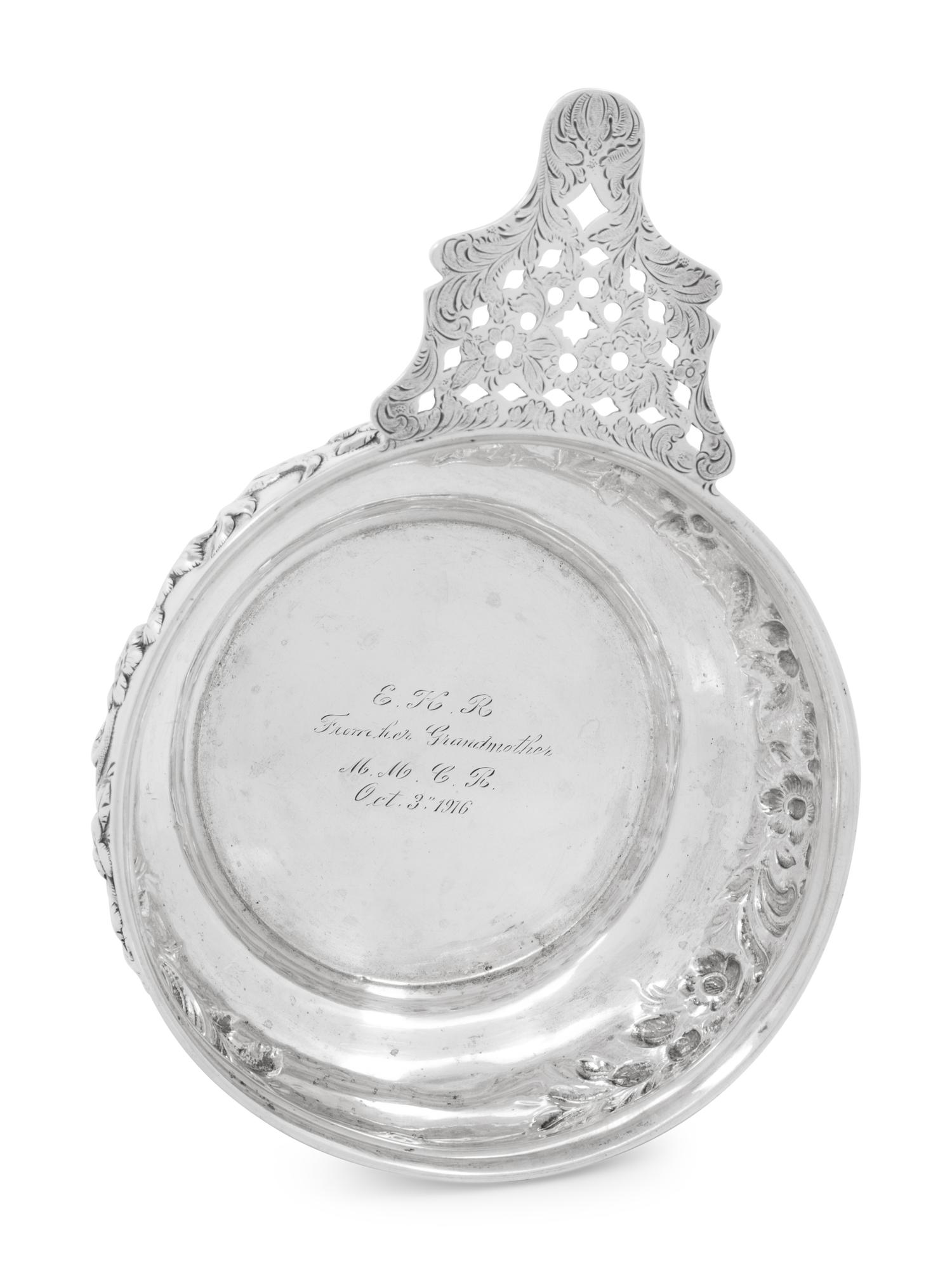 A Samuel Kirk Coin Silver Porringer
