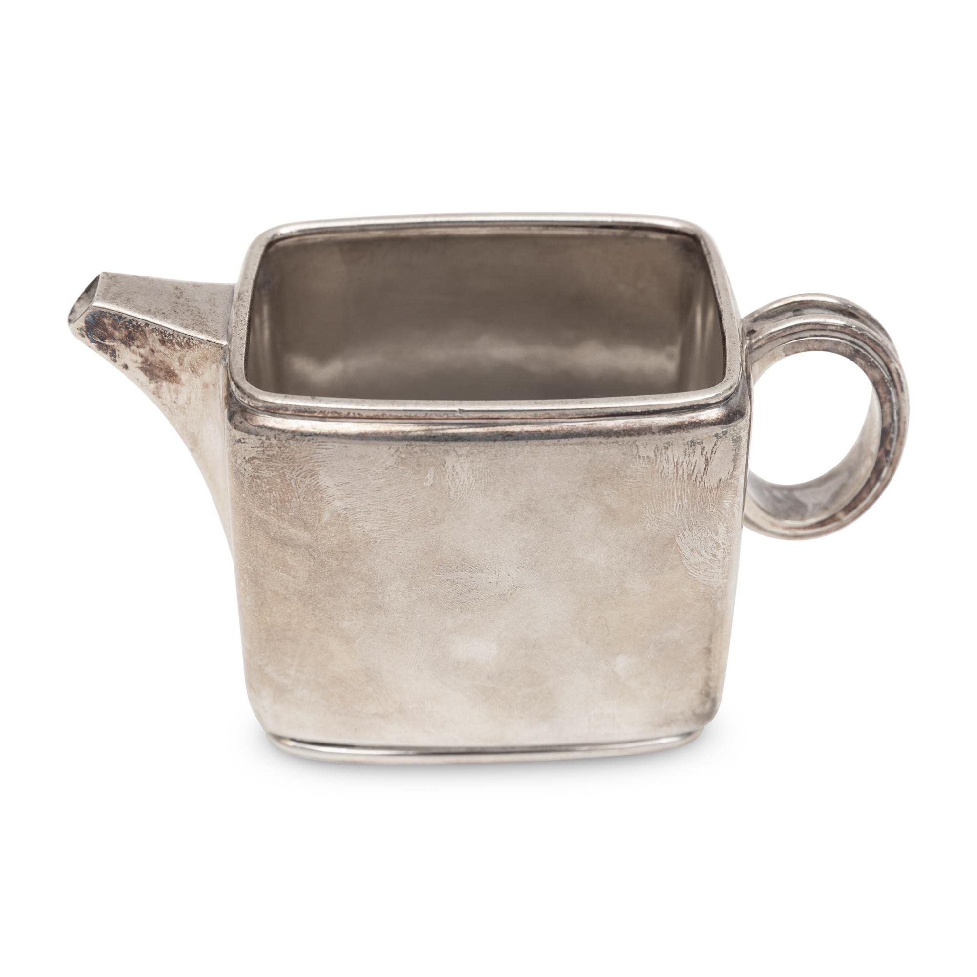 A Danish Silver Three-Piece Coffee Service