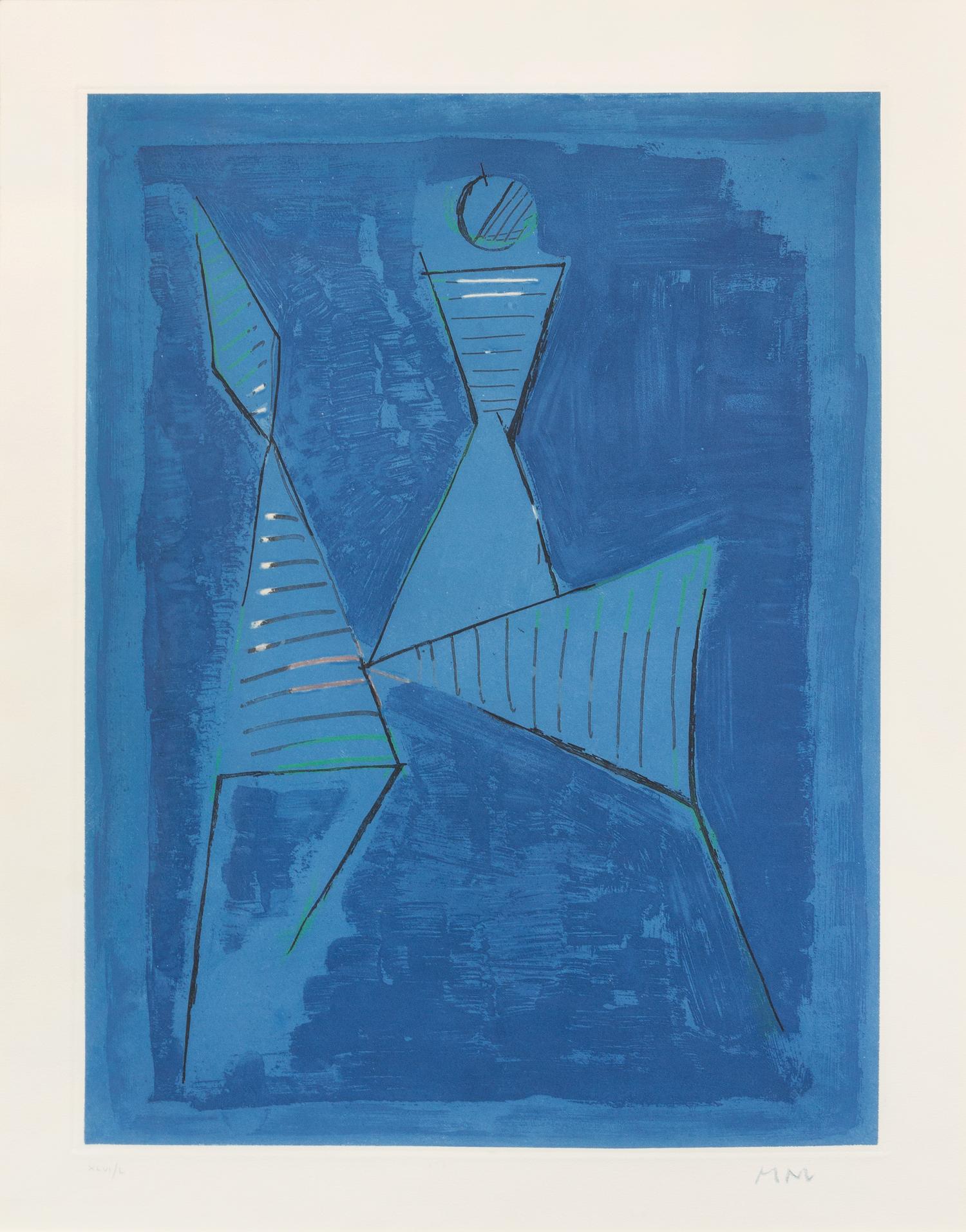 Marino Marini, (Italian, 1901-1980), Untitled (from Goethe), 1979