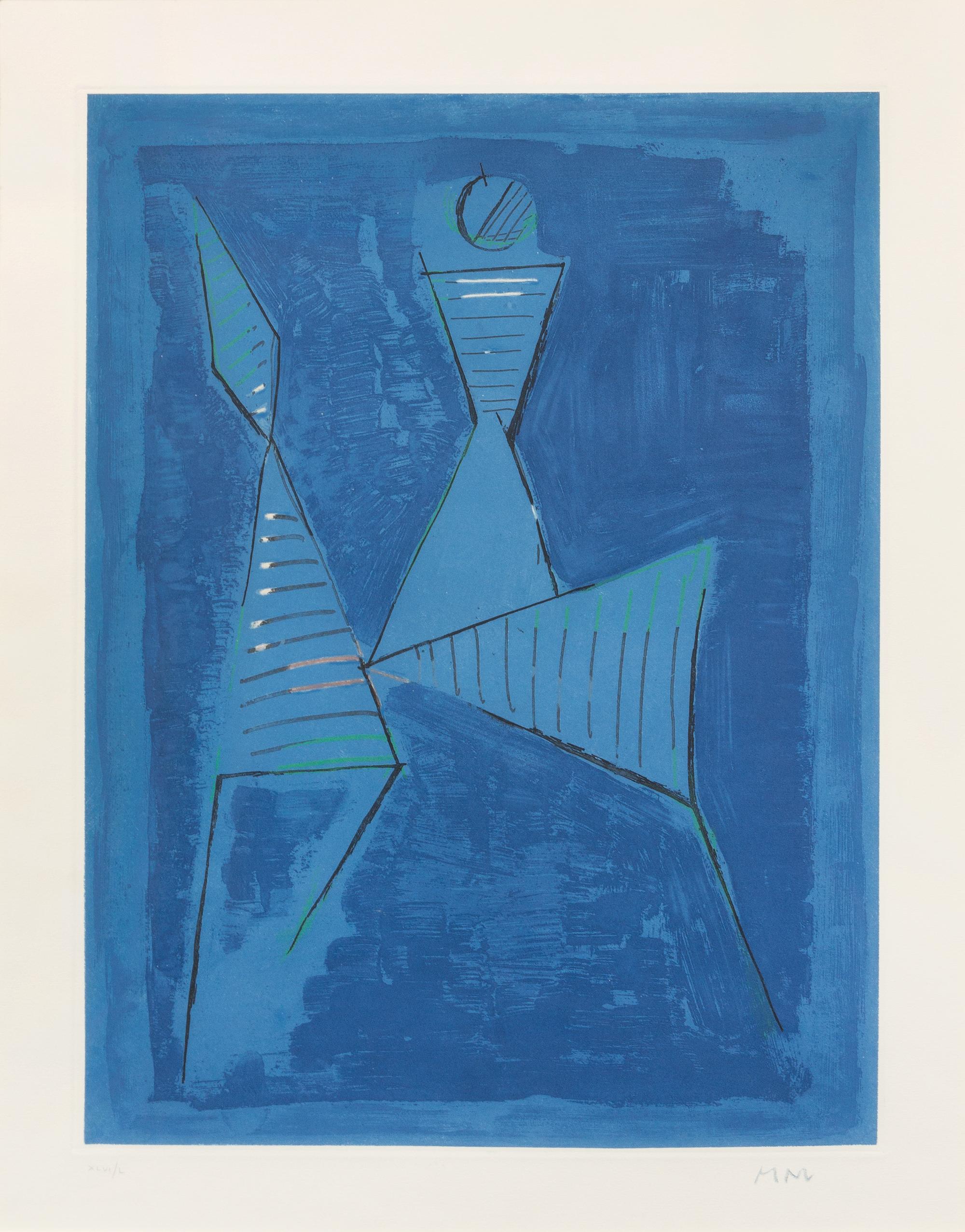 Marino Marini, (Italian, 1901-1980), Untitled (from Goethe), 1979