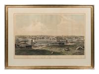 [MAINE]. PARSONS, Charles, lithographer (1821-1910) -- After John William HILL (1812-1879). Bangor, Me. New York: Endicott & Co. for Smith, Brothers & Co., 1854.