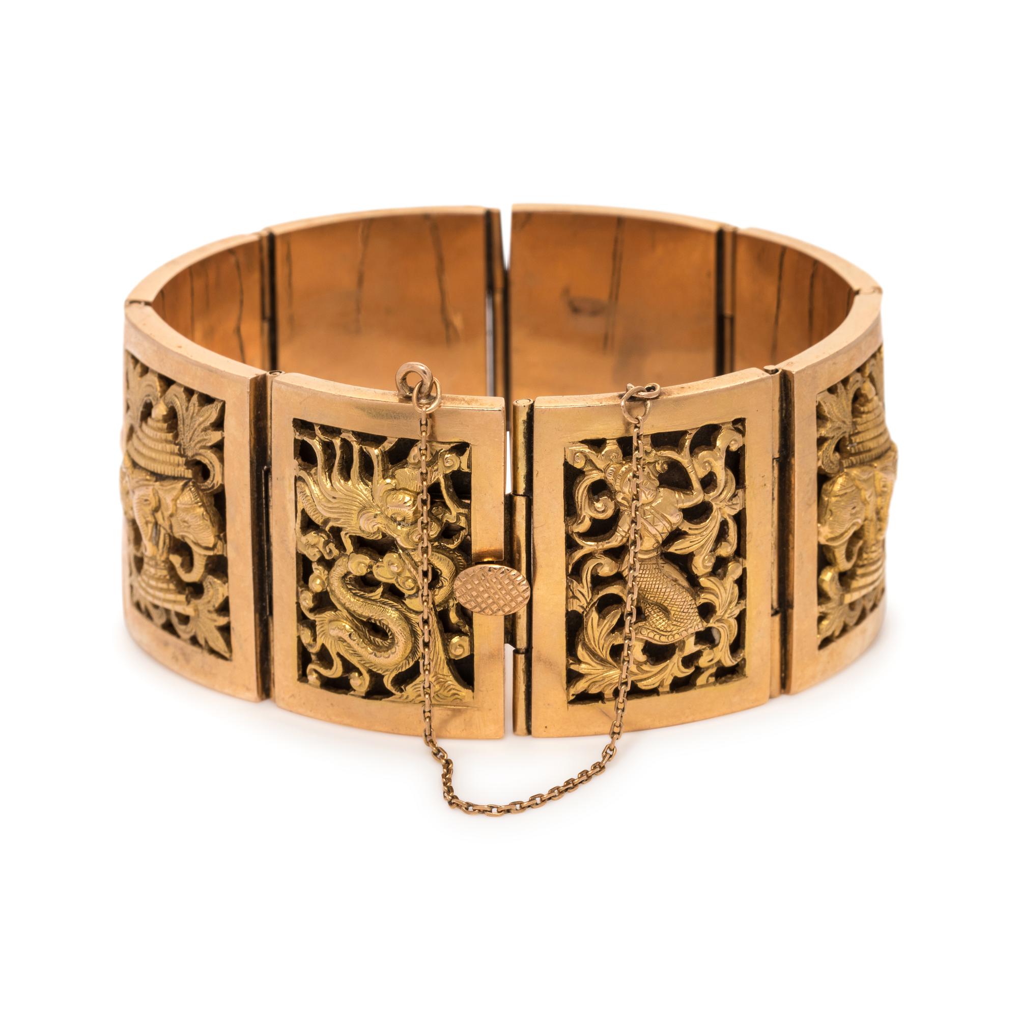 YELLOW GOLD BRACELET