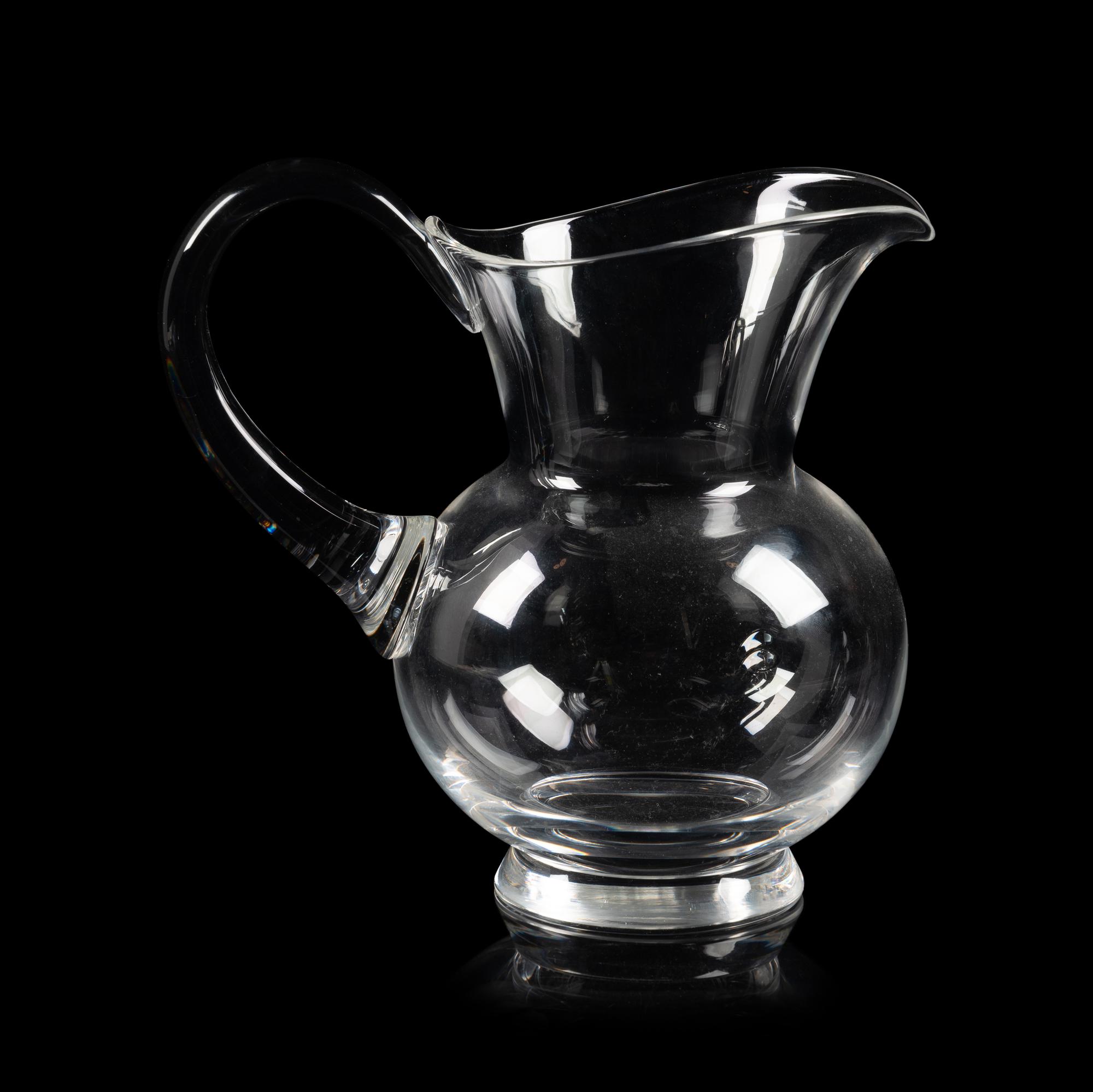 A Steuben Glass Pitcher