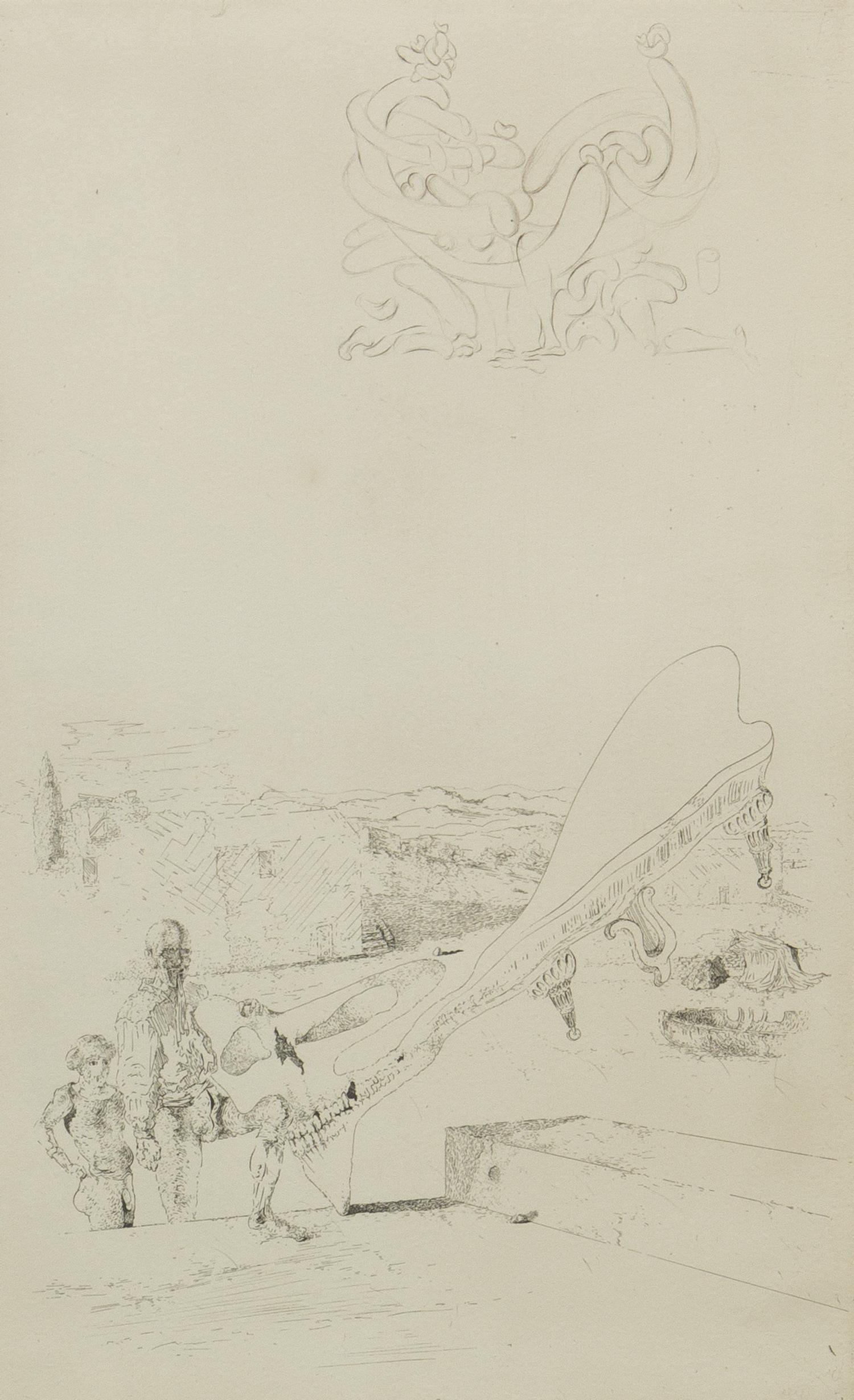 Salvador Dali, (Spanish, 1904-1989), from Les chants de Maldoror