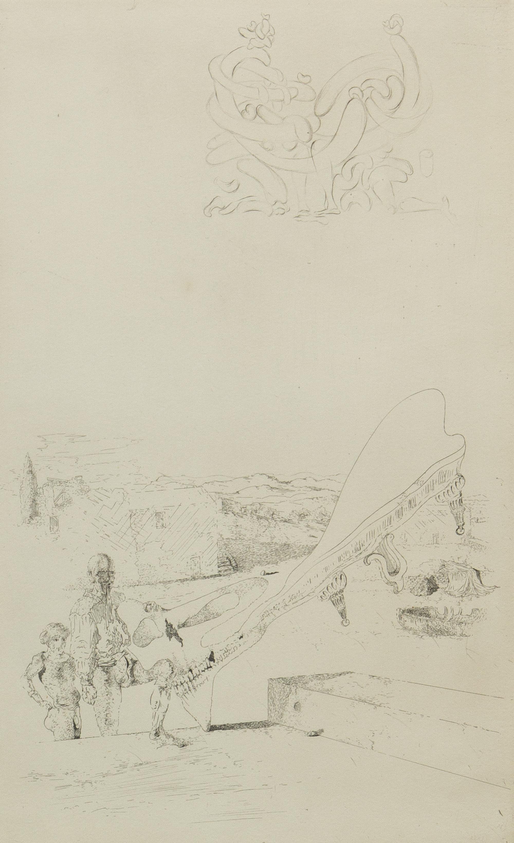 Salvador Dali, (Spanish, 1904-1989), from Les chants de Maldoror