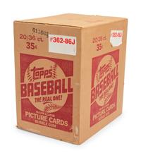 A Case of 1986 Topps Baseball Cards (20 Unopened Boxes, No. 362-86J)