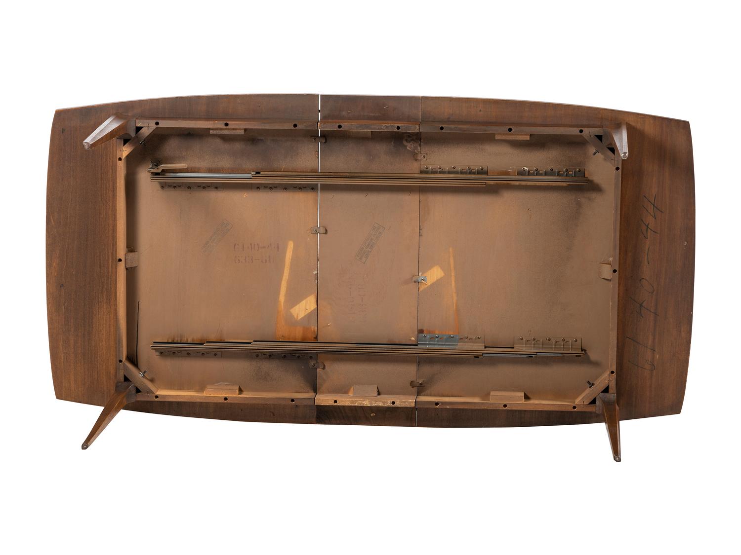 A Broyhill Brasilia Walnut Dining Table