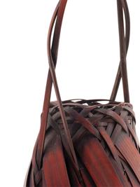A Japanese Bamboo Ikebana Basket