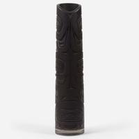 Preston Singletary (American, b. 1963) "Black Eagle" Totem Vase, USA, 2009