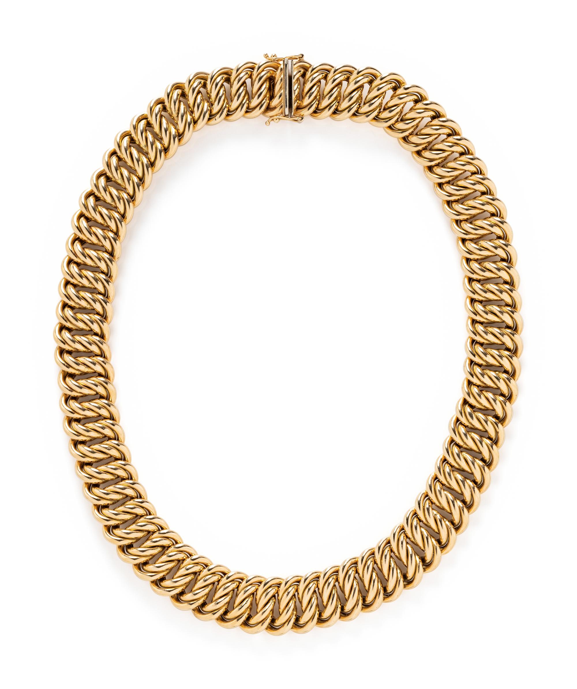 YELLOW GOLD AND GEMSTONE NECKLACE AND ENHANCERS