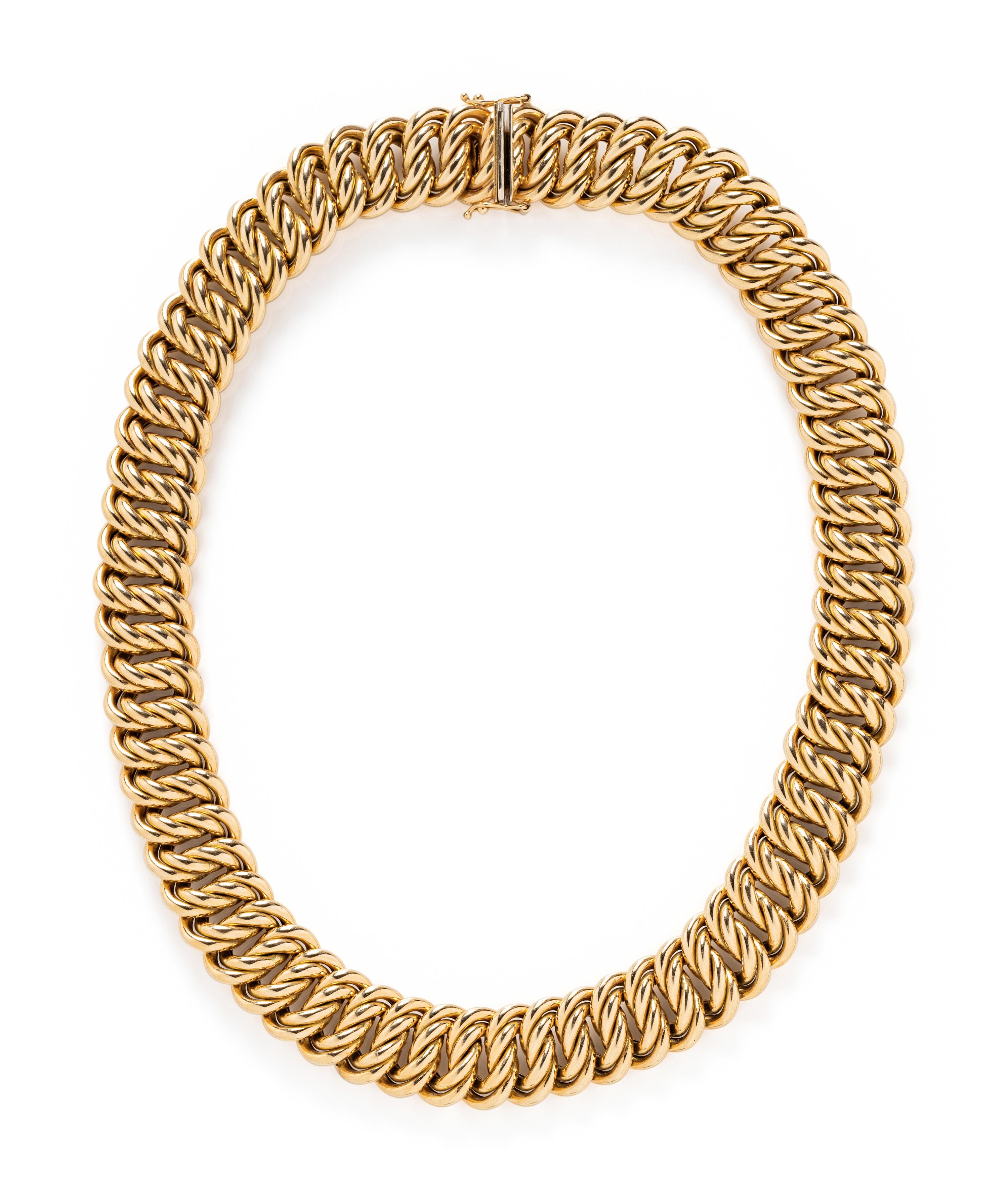 YELLOW GOLD AND GEMSTONE NECKLACE AND ENHANCERS