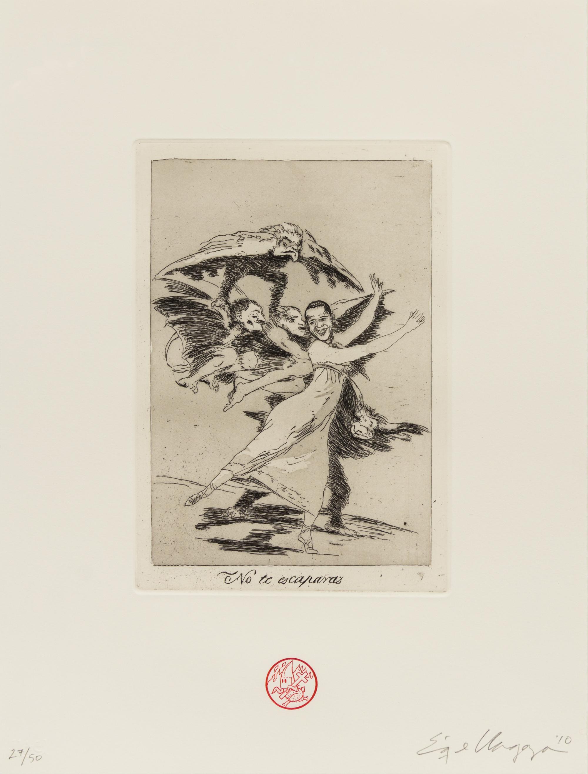 Enrique Chagoya, (American/Mexican, 1953), Return to Goya, No. 9, 2010
