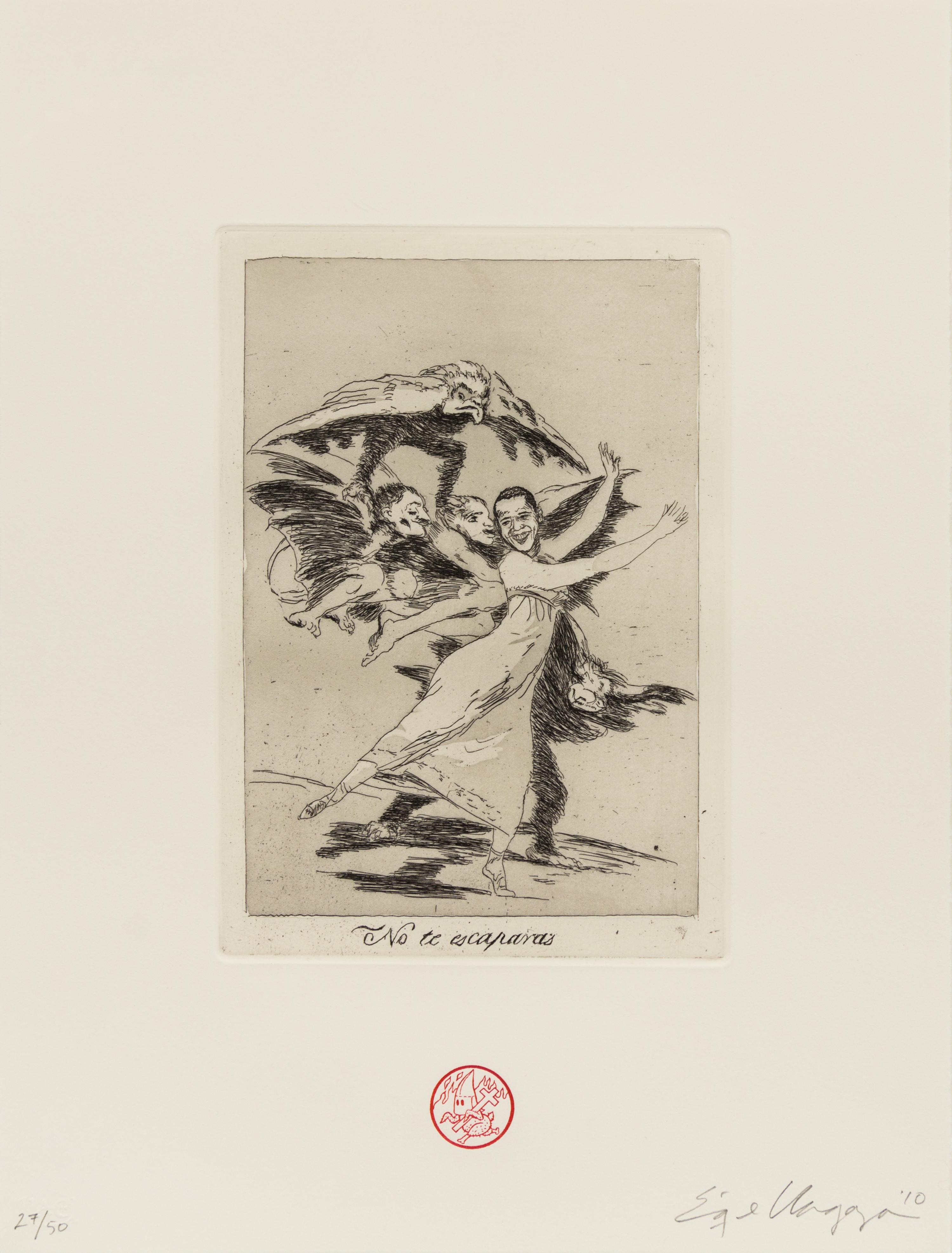 Enrique Chagoya, (American/Mexican, 1953), Return to Goya, No. 9, 2010