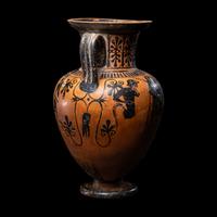 An Attic Black-Figured Neck Amphora