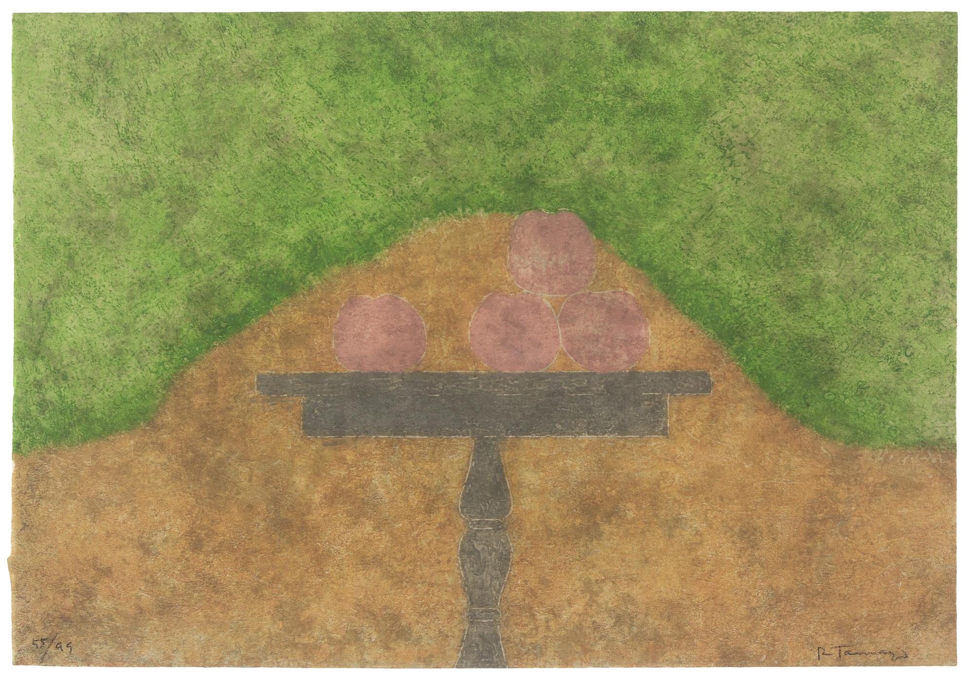 Rufino Tamayo, (Mexican, 1899-1991), Bodegon, 1980