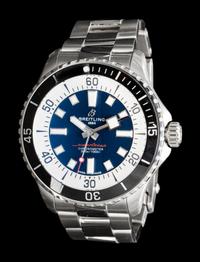 BREITLING, REF. A17376 STAINLESS STEEL 'SUPEROCEAN AUTOMATIC 44' WATCH
