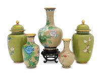 14 Chinese Cloisonné Enamel Articles