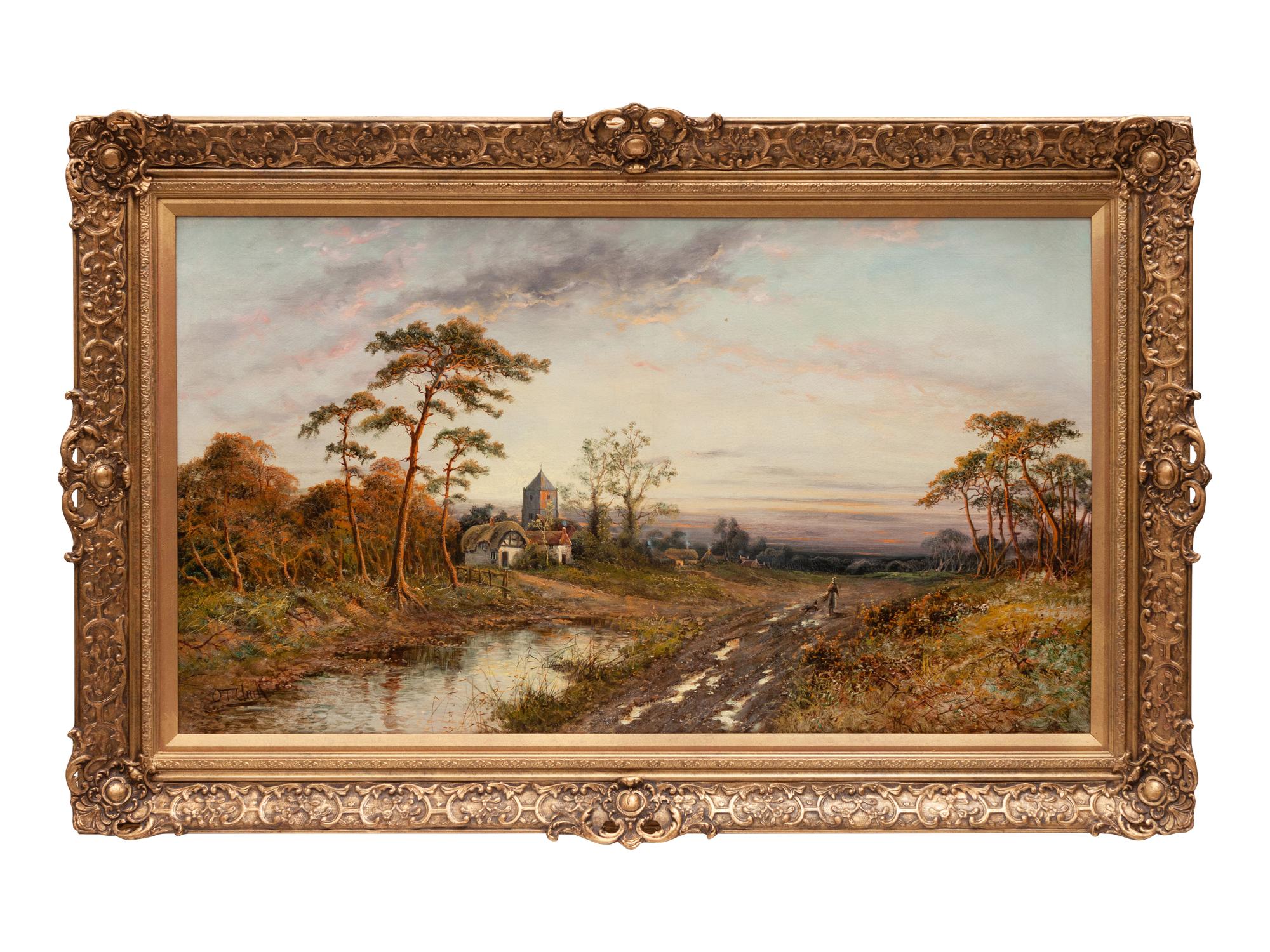 Home from Market , circa 1880
