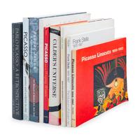 A Group of Nine Art Books on Contemporary Artists