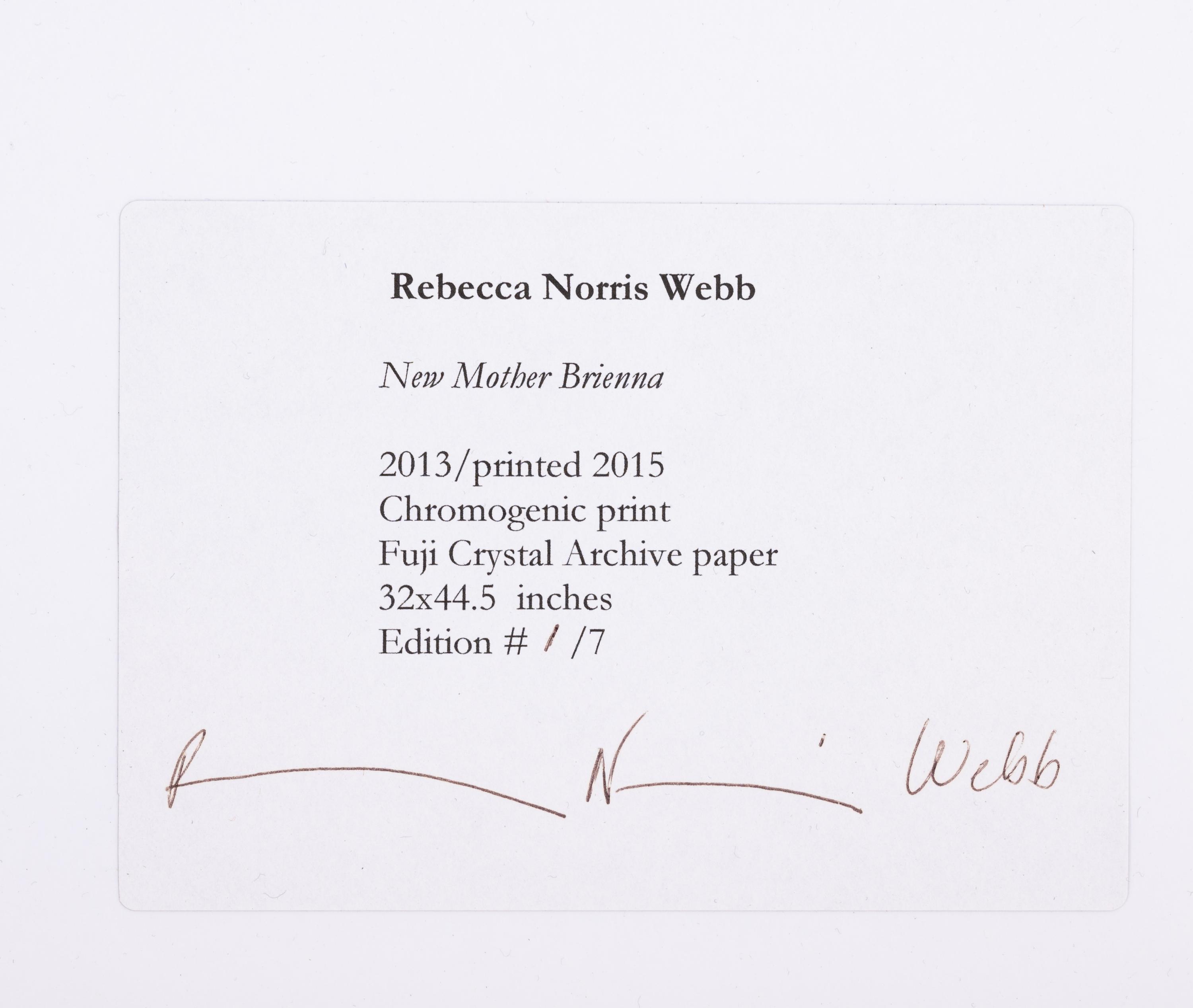New Mother, Brienna , 2013
