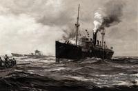 Victory Ship Attacked by German U-Boat