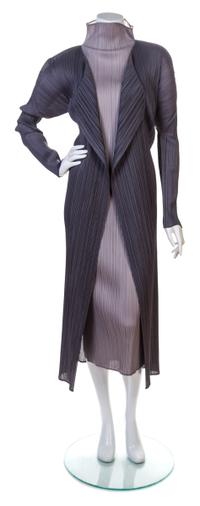 An Issey Miyake Pleats Please Ensemble, Japanese size 4.