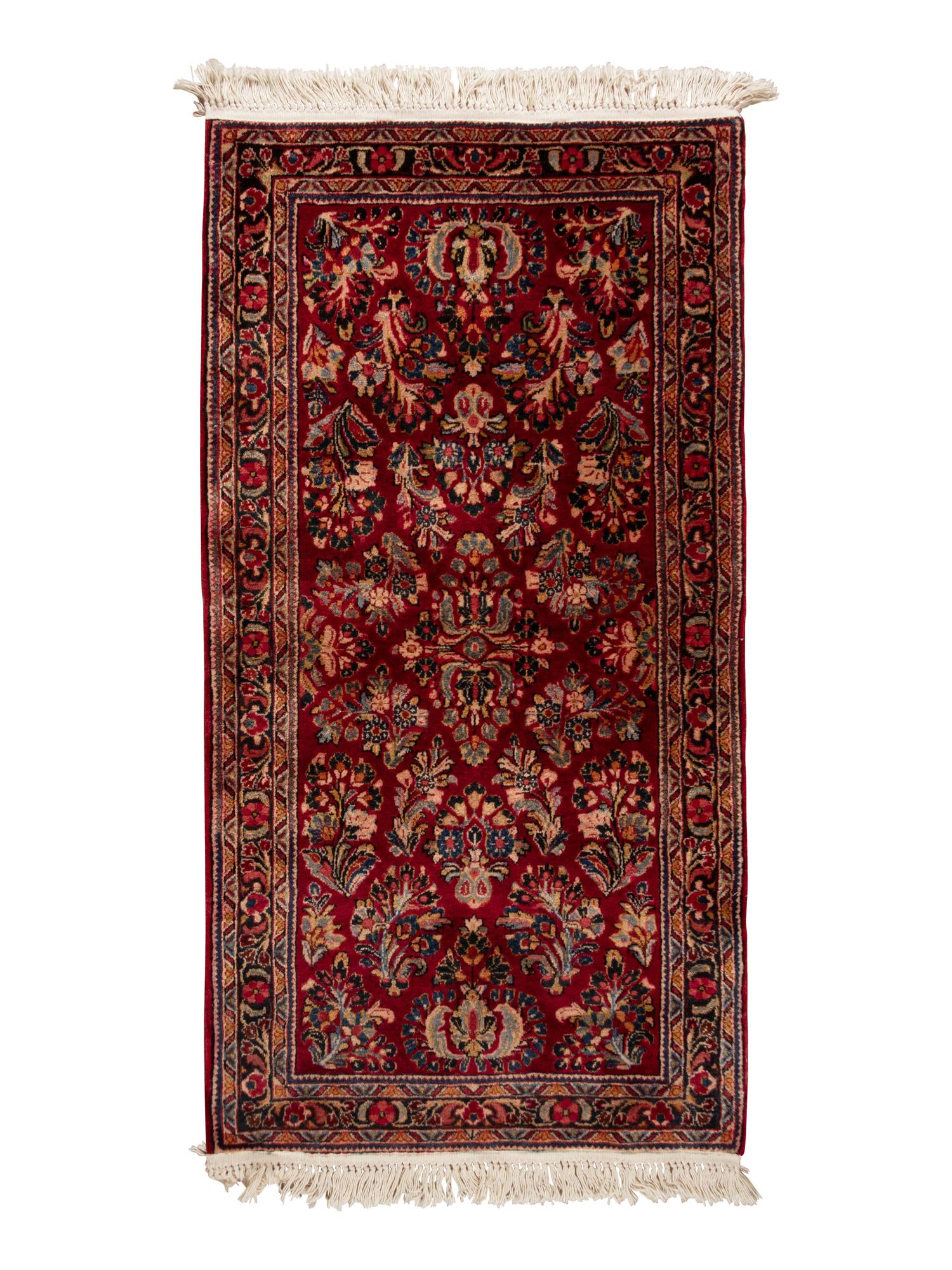 A Sarouk Wool Rug