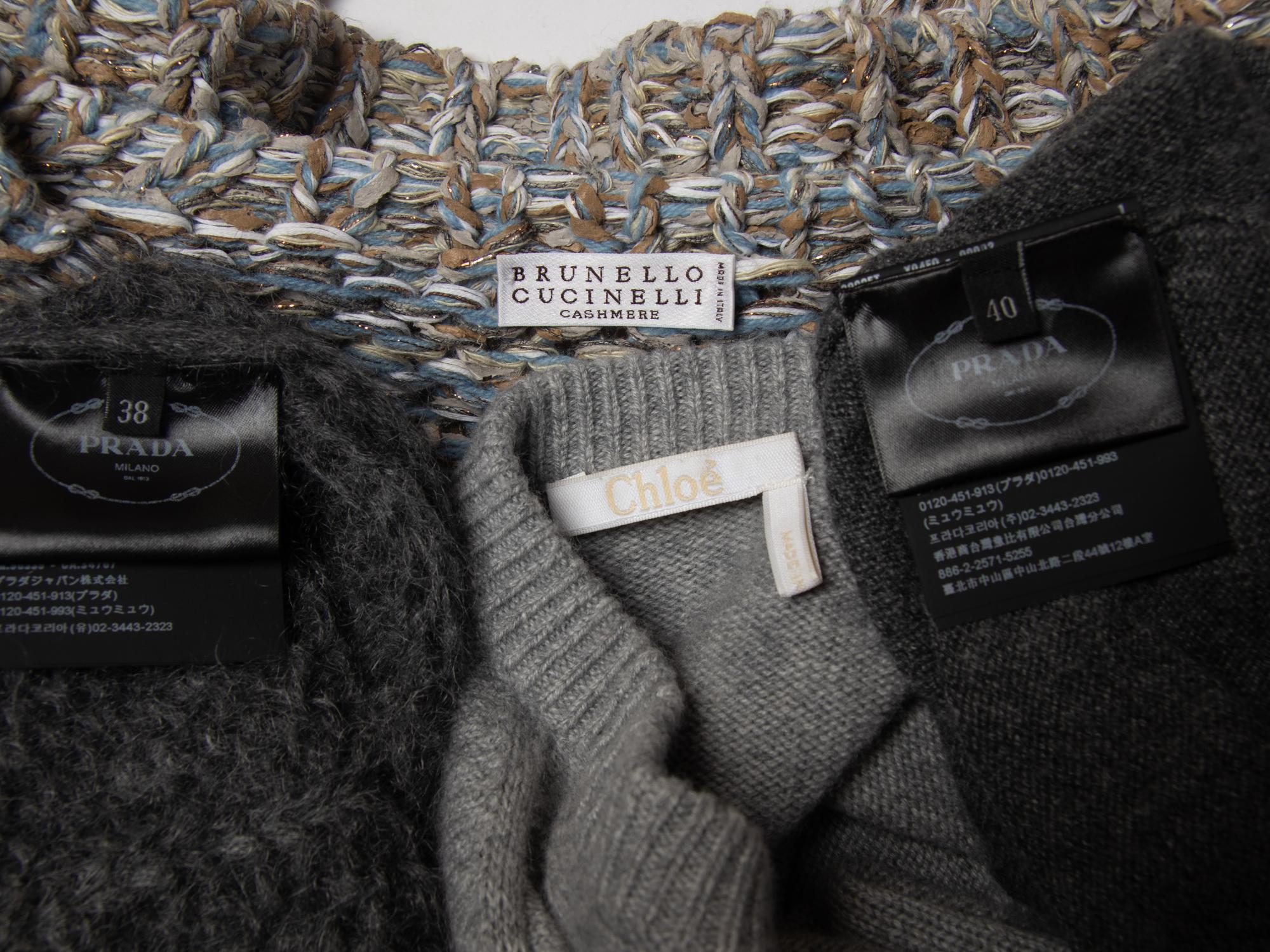 Four Designer Sweaters