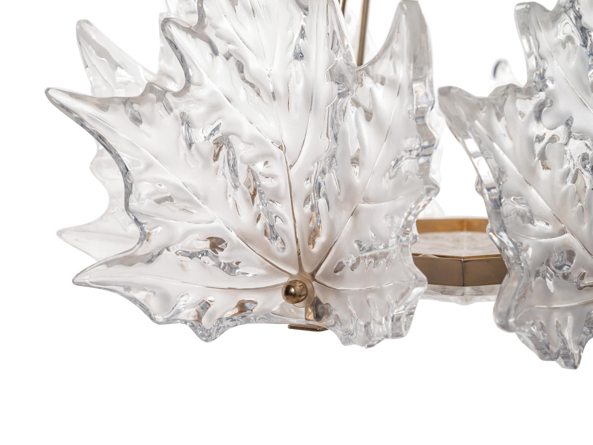 A Lalique Champs-Élysées Chandelier