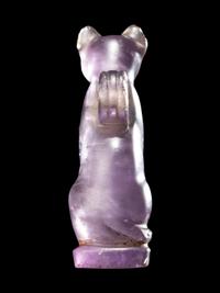 An Egyptian Amethyst Cat