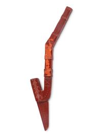 Western Great Lakes Carved Catlinite Pipe