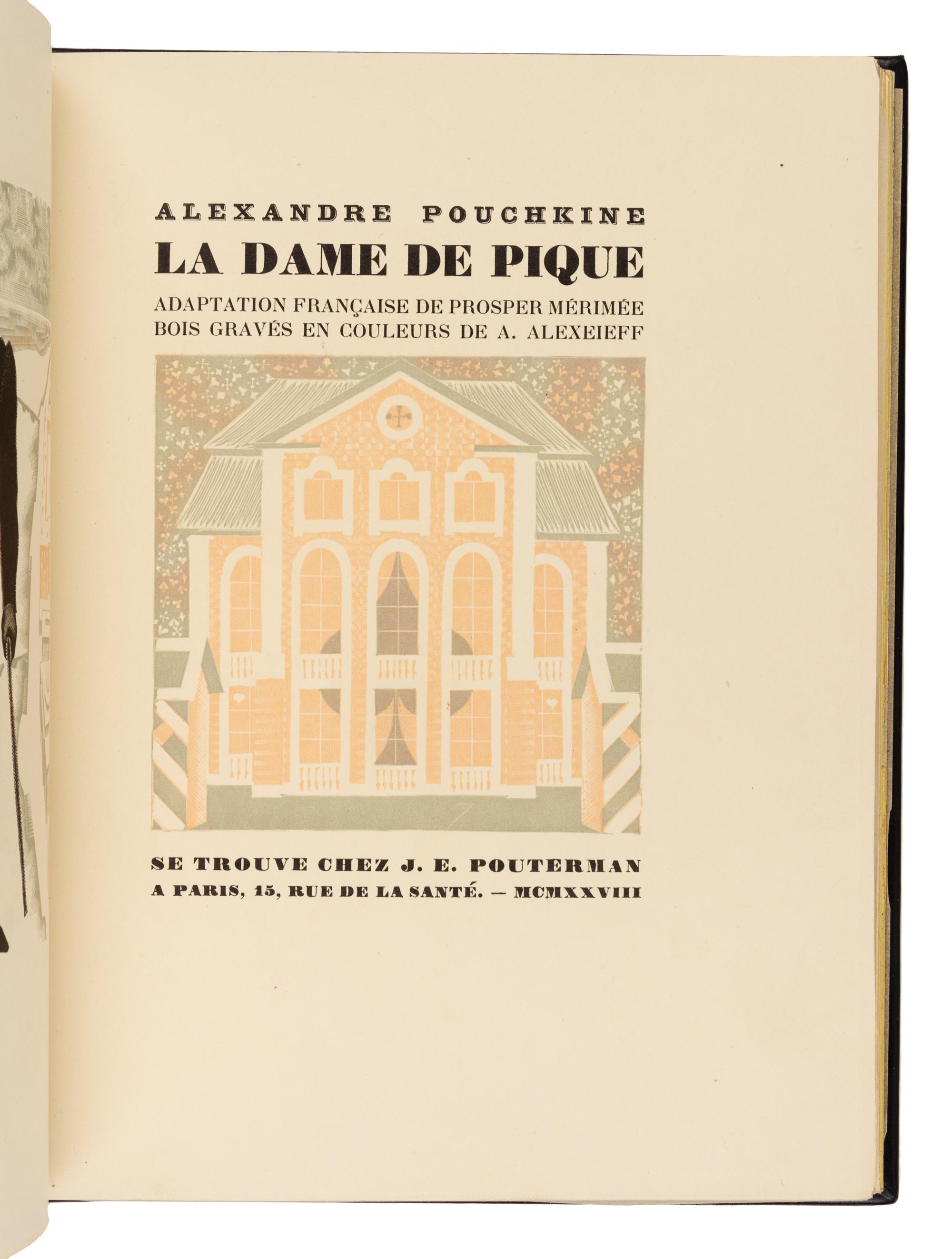 [BINDINGS]. [LÉOTARD, GENEVIÈVE - BINDER]. A group of 3 works in fine Art Deco bindings by Léotard.
