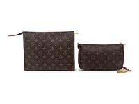 Two Louis Vuitton Monogram Pochettes