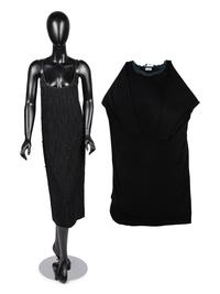 Two Beaded Dresses by Arthur McGee, 1980s
