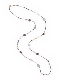 DAVID YURMAN, MULTIGEM 'POTPOURRI' LONGCHAIN NECKLACE